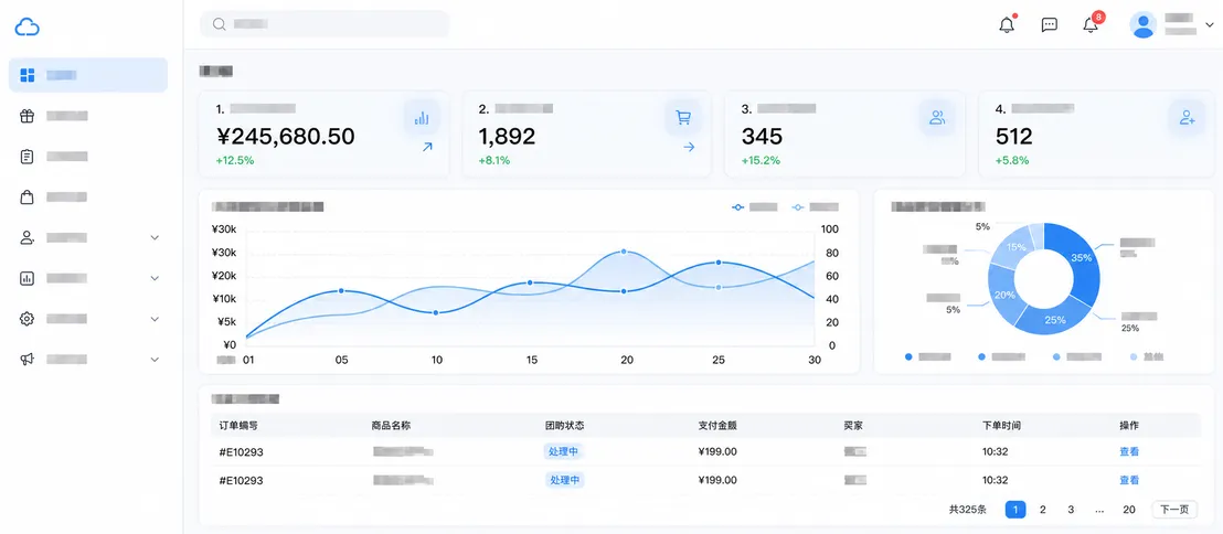 后台运营截图预览